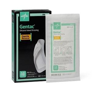Gentac Silicone Island Dressings
