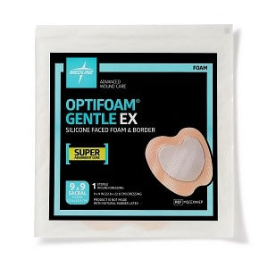 Optifoam Gentle EX Silicone-Faced Foam Dressings